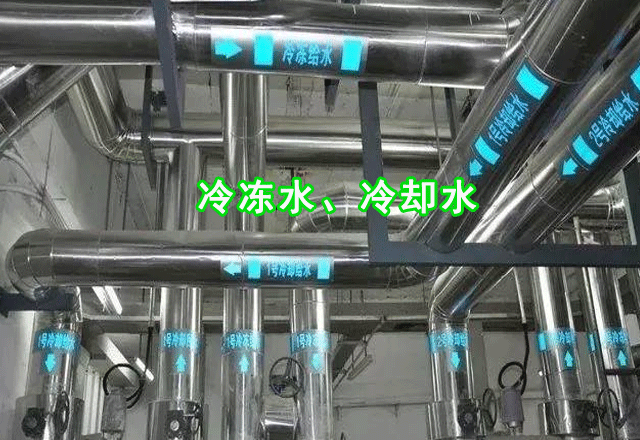 冷凍水（熱水）、冷卻水